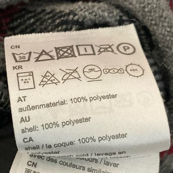 WeSC Unisex Plaid Fleece-Lined Full-Zip Shirt Jacket Size M Multicolor - Picture 3 of 11